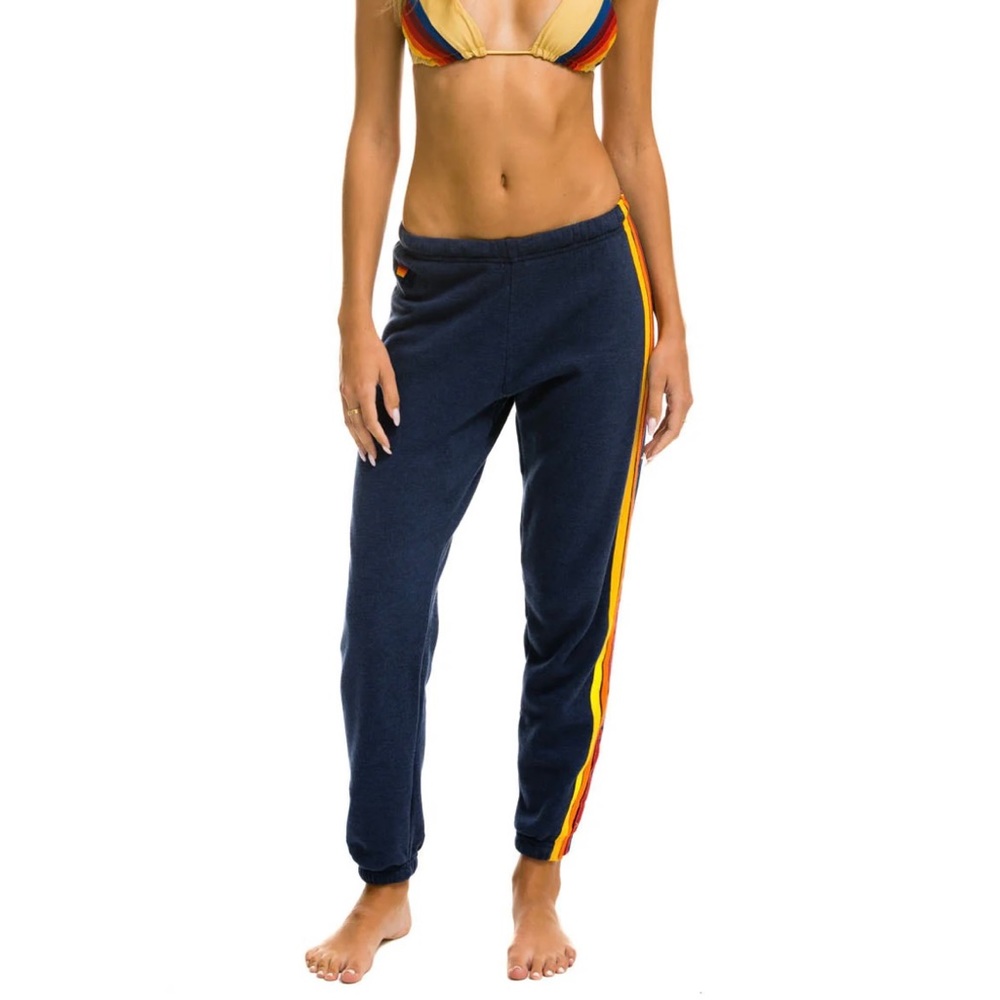Aviator Nation 5 Stripe Sweatpants